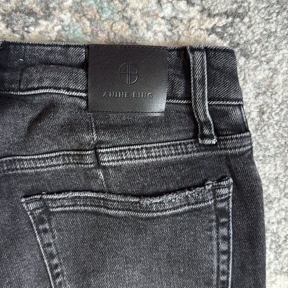 Anine Bing Washed Black Jeans - Picture 10 of 16